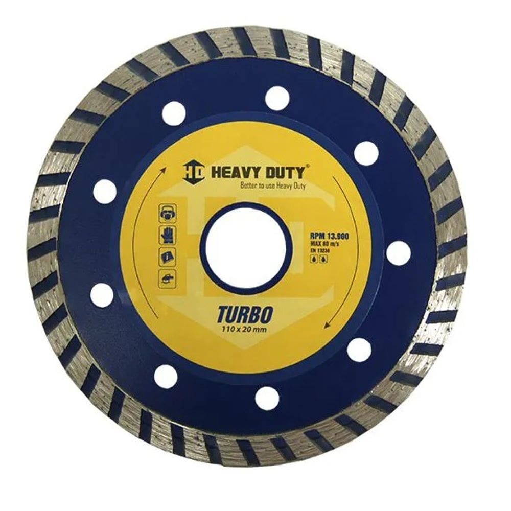 Disco Diamantado 110X20 Turbo - 5 Unidades