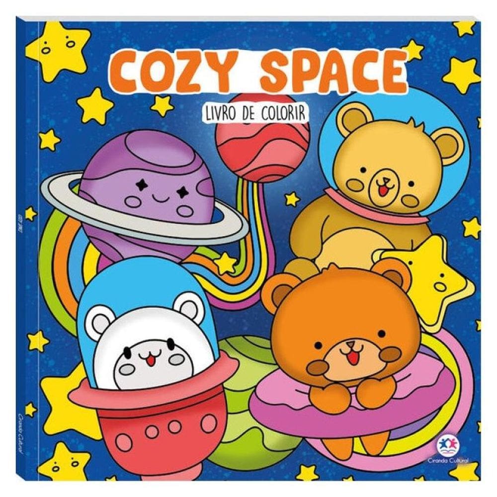 Cozy Space - Livro De Colorir