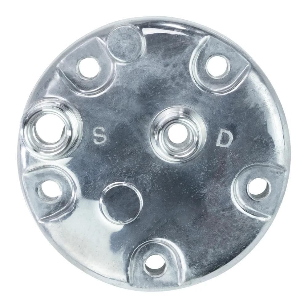 Tampa Traseira Para Compressor Sanden 5H14/5H16 Hrz 8/10