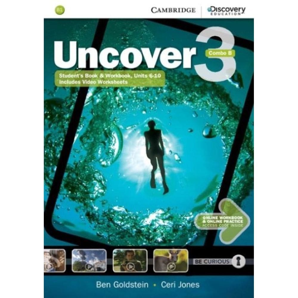Uncover 3B - Student`s Book With Online Workbook And Online Practice