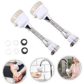 Extensor Torneira Giratório 360 Graus Três Jatos Fácil Usar