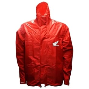 Conjunto Capa de Chuva Genuíno Honda Nylon Vermelho 4G