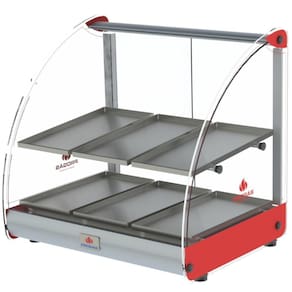 Estufa De Aquecimento Curva Alimentos 6 Bandejas 250w Prv-06de Vermelho 220v P36082