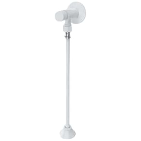 Válvula Mictório Blukit c/ Canopla e Ligação 30cm Branco