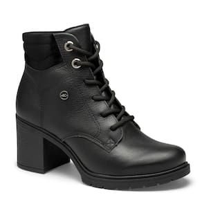 Bota Coturno Dakota Feminina Preta Cano Curto Sola Tratorada D0461