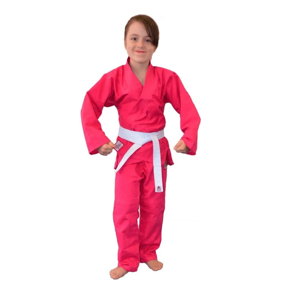 Kimono Jiu Jitsu Keiko Juvenil Universal - Rosa