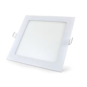 Painel Led Quadrado Embutir Taschibra Autovolt 24W 6500K