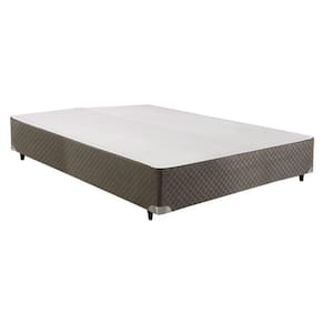 Cama Box Base Casal Velvet Gray (138x188x20) - Herval