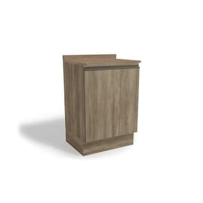 Balcão de Cozinha c/ Tampo Maxxi G742 c/ 1 Porta 60cm Nogal/Nogal - Kappesberg