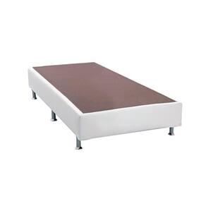 Cama Box Base Solteiro Americana Courano White (0,69x1,88x0,23) - Ortobom