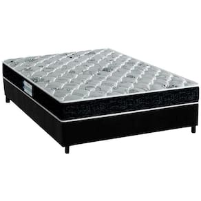 Conjunto Box Casal: Colchão Anatômico Probel D45 ProDormir Advanced Tech2000 + Base CRC Suede Black (138x188)
