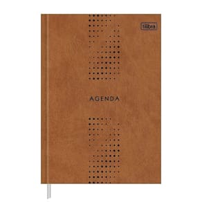Agenda Executiva Diária Prátika Permanente Caramelo Tilibra