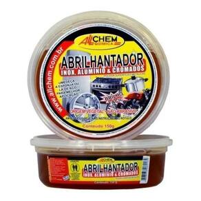 Abrilhantador Polido De Inox Aluminio Cromado 180G Allchem