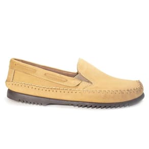 Mocassim Masculino Couro Sapatilha Calce Fácil Conforto