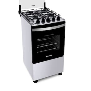 Fogão Brastemp 4 Bocas com Botões Removíveis e Acendimento Automático - BFO4NB
