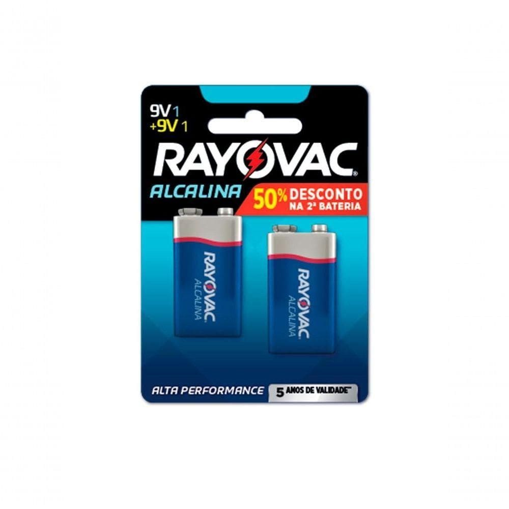 Bateria Alcalina 9v Com 2 20985