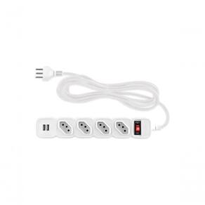 Protetor Eletronico Intelbras Epe204 4 Tomadas 2 Usb