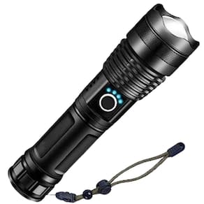 Lanterna + Forte Do Mundo Zoom Profissional Deslizante T9