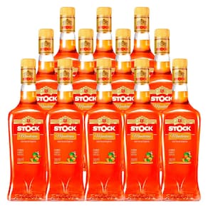 Licor Fino de Tangerina Stock Mandarino 720ml 12 Unidades