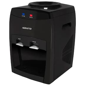 Bebedouro Refrigerado Eletrônico Bivolt Água Gelada Natural Garrafão Galão Preto Agratto Abbp02n-03
