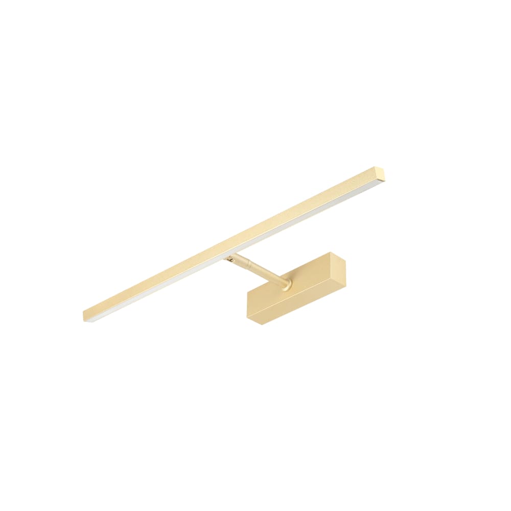 Arandela Articulada De Parede Joy 43cm LED 3000K Cor Champagne Spotline