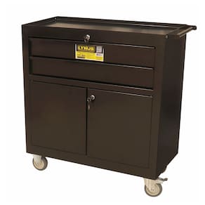 Carrinho para Ferramentas Fechado LYNUS com 2 Gavetas e Portas CFL805