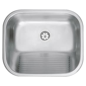 Tanque Tramontina Hera 34 L em Aço Inox Acetinado 50 x 40 cm com Válvula