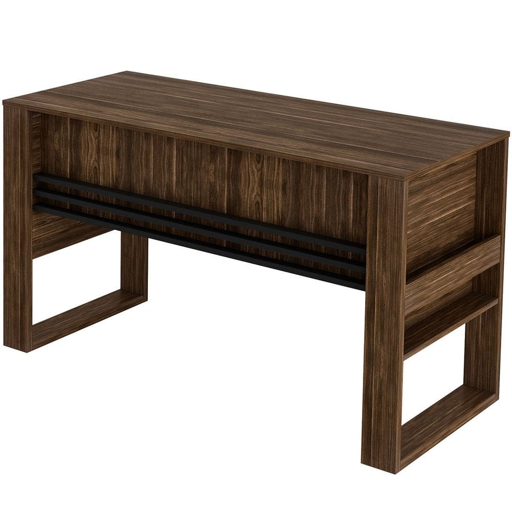 Mesa para Escritório Escrivaninha Detalhe Ripado