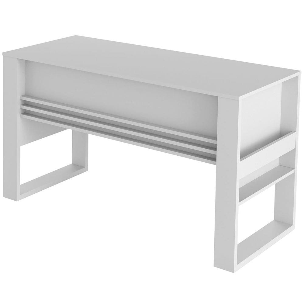 Mesa para Escritório Escrivaninha Detalhe Ripado