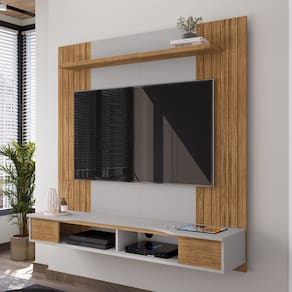 Painel Ipanema Cinamomo/Off White – Bechara Móveis