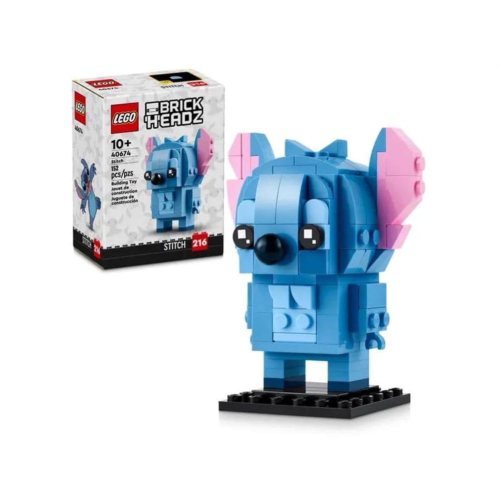 Brinquedo Lego BrickHeadz 40674 Stitch Disney Lilo e Stitch