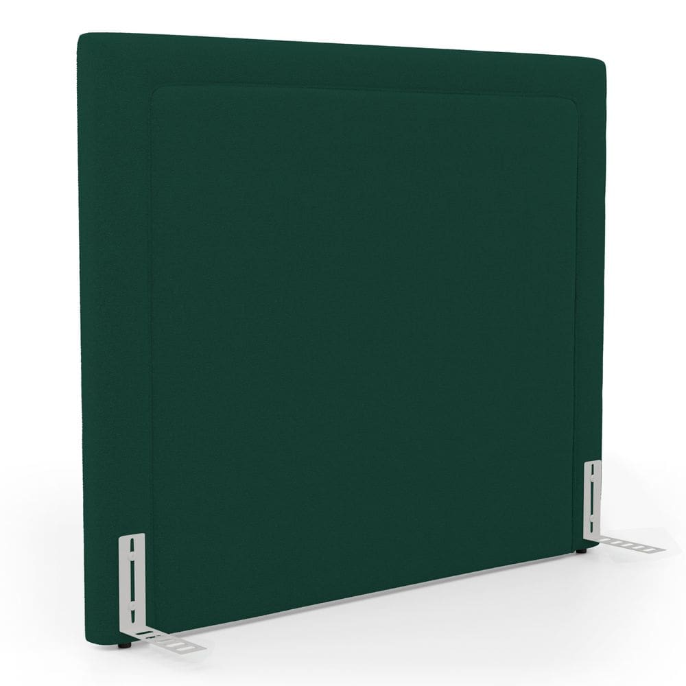 Cabeceira Cama Box King Size Alba 195cm com Frame Bouclé Verde - Desk Design