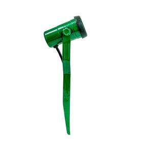 Espeto Para Jardim Alumínio Verde P/Lampada E27 Par20/30/38