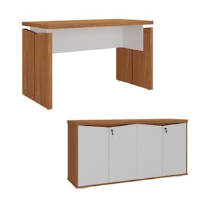 Conjunto Escritório: Mesa 6299 + Balcão 6292