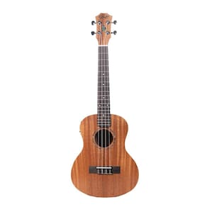 Ukulele Seizi Bali Soprano Elétrico Sapele
