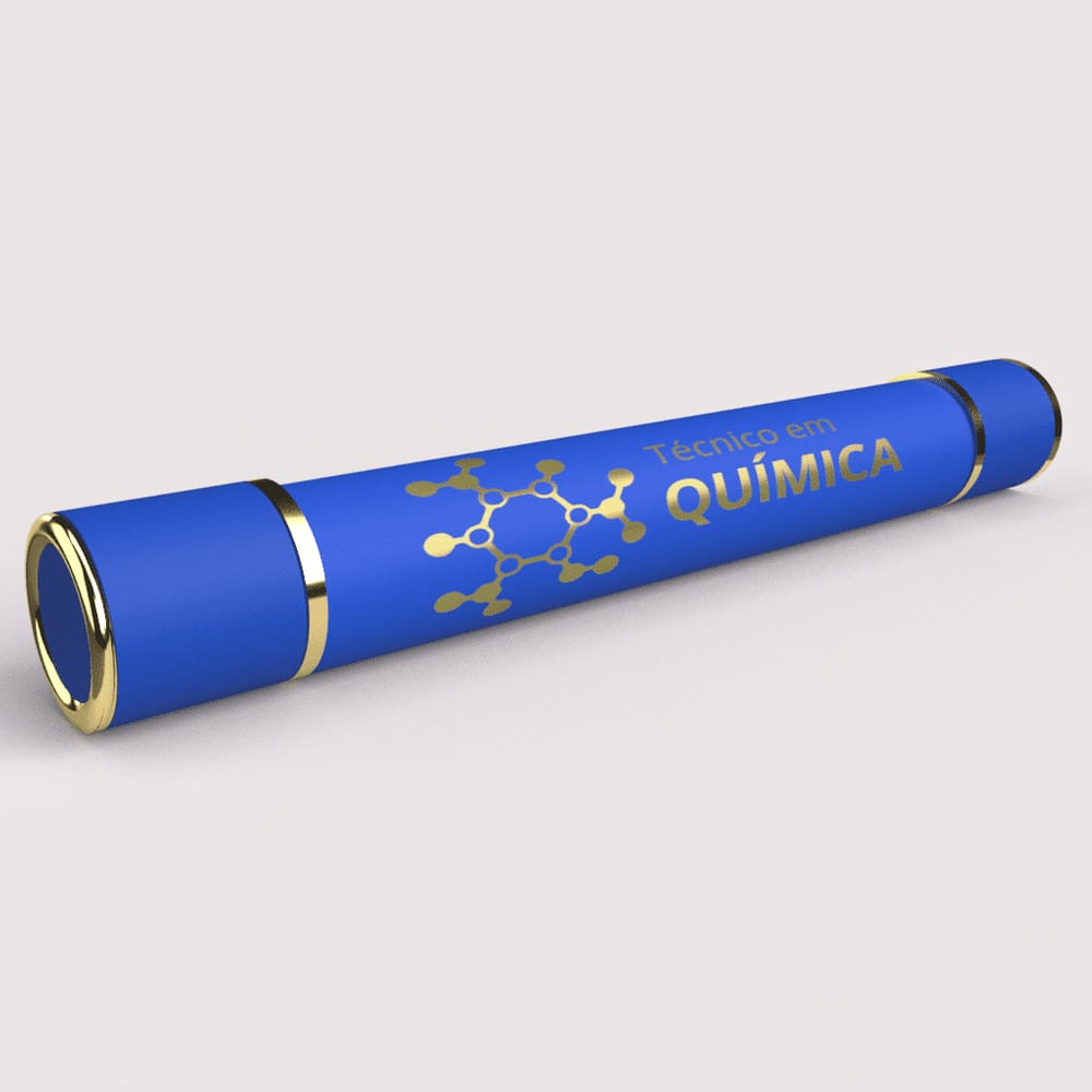 Canudo de formatura Técnico em Química