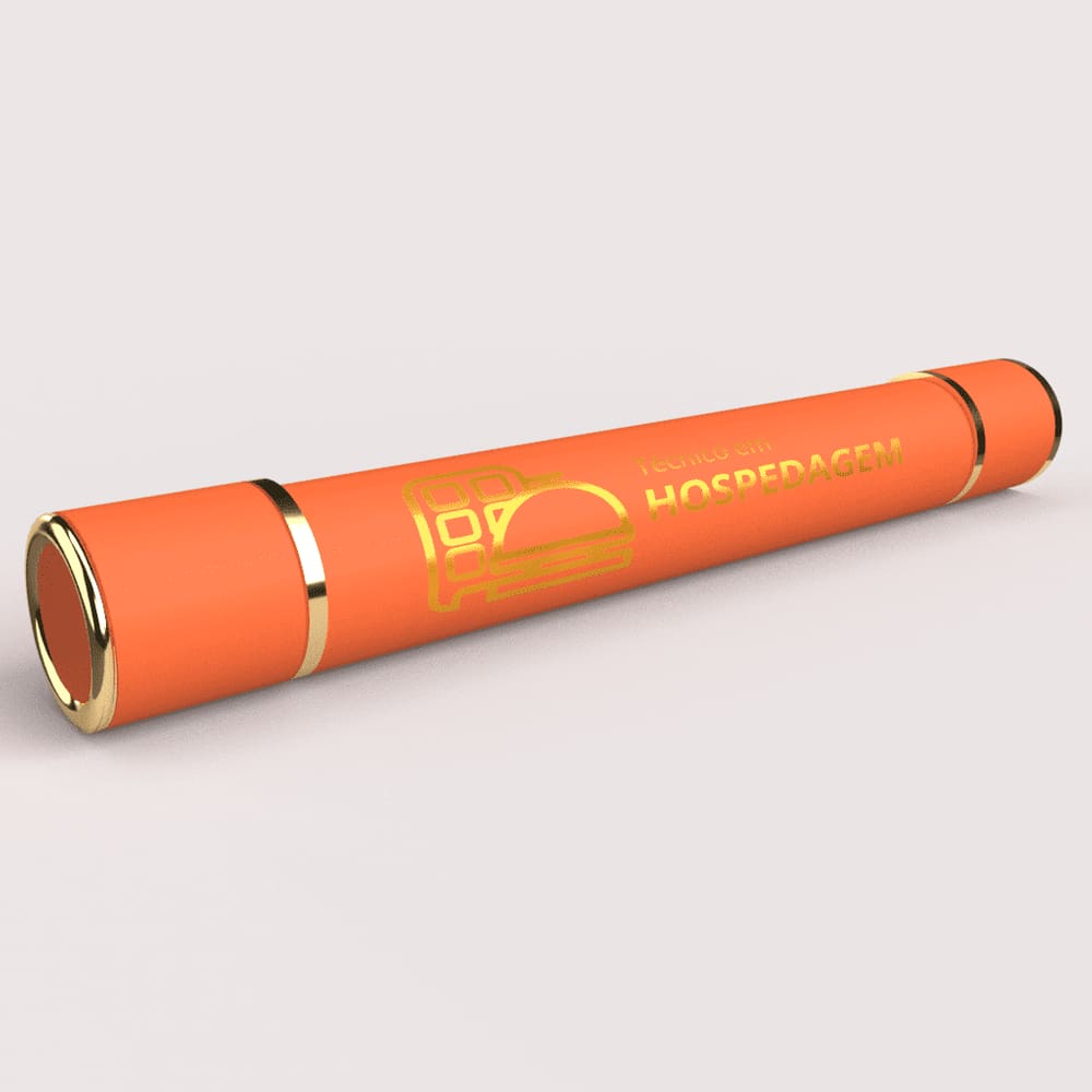 Canudo de formatura Técnico em Hospedagem