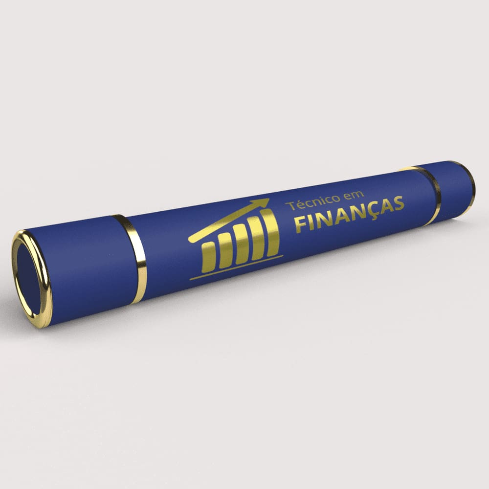 Canudo de formatura Técnico em Finanças