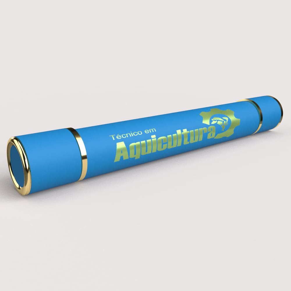 Canudo de formatura Técnico em Aquicultura