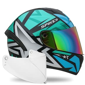 Capacete Masculino Peels Spike 2 + Viseira Camaleão