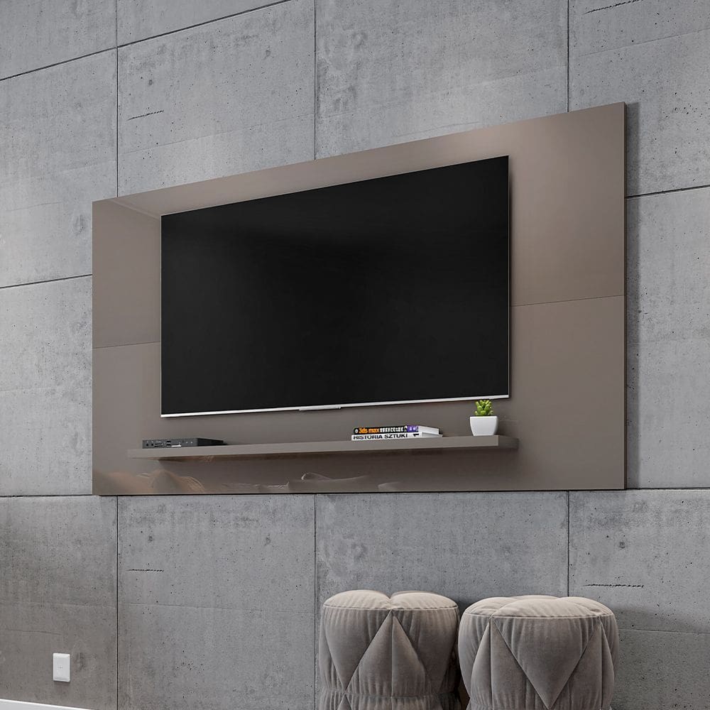 Painel para Tv 50 Polegadas Esmeralda 1,58 Cinza Pérola