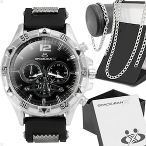 Relogio Masculino Prateado + Pulseira Qualidade Premium Social Ajustavel Inoxidavel Casual