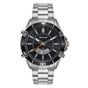 Relógio Seculus Masculino Ref: 44270G0Svna1 Anadigi Prateado