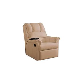 Poltrona Reclinável p/ Sala Motorizada Vermont Classic Zero Wall Courano Bege - Probel