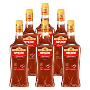 Licor Creme de Chocolate Stock 720ml 6 Unidades
