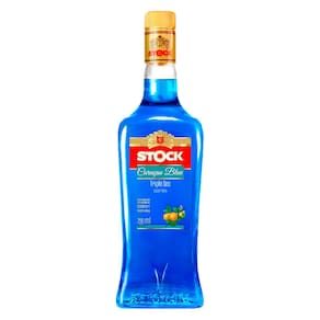Licor Fino de Laranja Stock Curaçau Blue Triple Sec 720ml