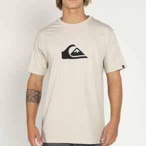 Camiseta Quiksilver Comp Logo WT25 Masculina Areia