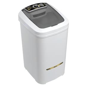 Tanquinho de Lavar Roupa 20,5kg Newmaq Semiautomática com 9 Programas de Lavagem Branco 127V