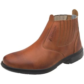 Bota Couro Latego Pinhão com Elástico N39 CA42020 Marluvas