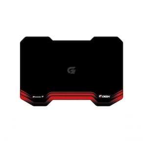 Mesa Gamer Fortrek Hmg01 Preta-vermelha
